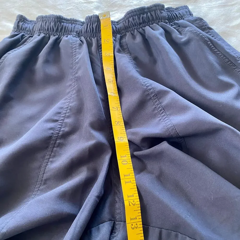 Speedo Men’s Swim Shorts Trunks Elastic Waist Dark Blue Size Medium